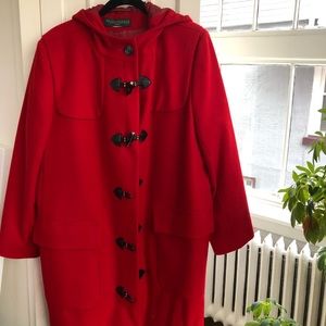 Harvè Benard Red Coat/Jacket 16W